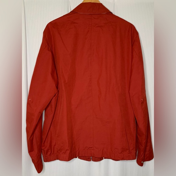 Bugatti - Red Bomber / Wind Breaker Style Jacket With Double Layer Pockets 44R - Picture 2 of 9